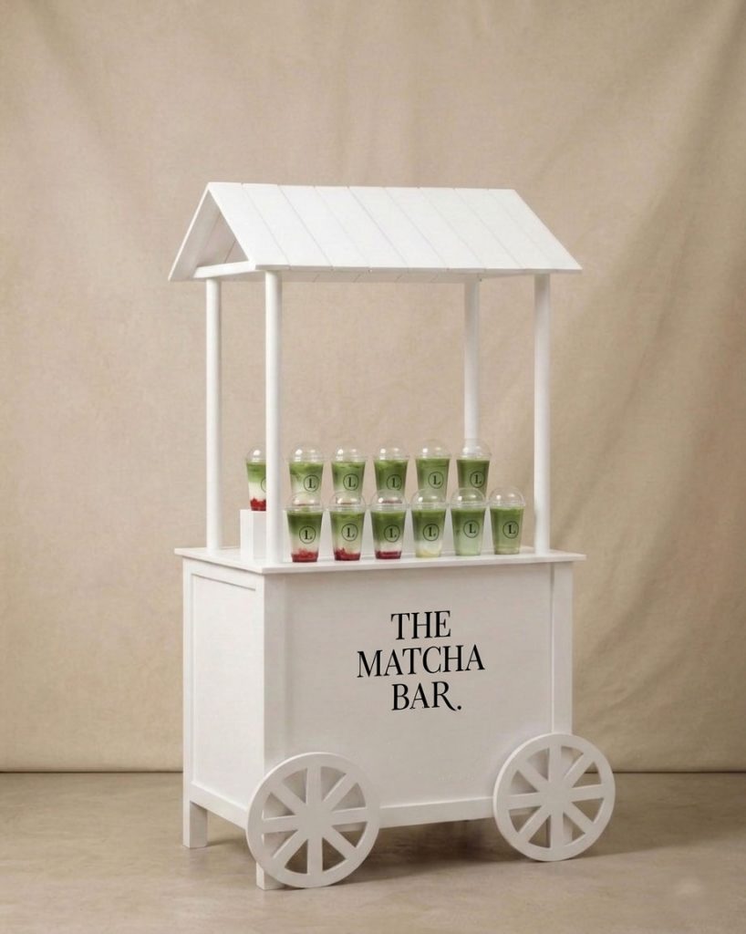 matcha bar mariage