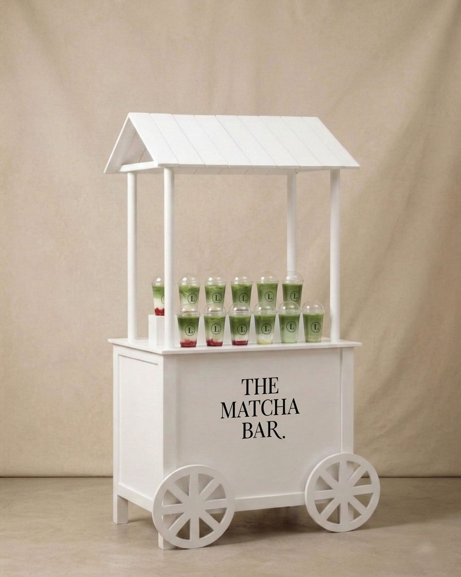 matcha bar mariage